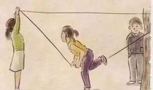 有趣的滚铁环游戏