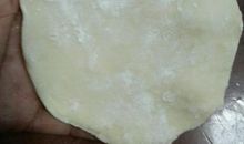 第一次擀饺子皮