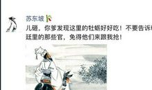 苏东坡的朋友圈