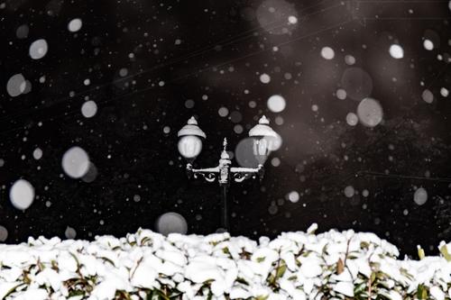 下雪的夜晚