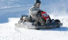 第一次开冰上卡丁车