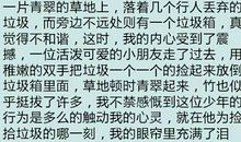 关于垃圾的作文