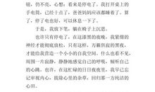 关于停电的作文