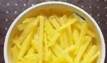 爸爸教我炸薯条