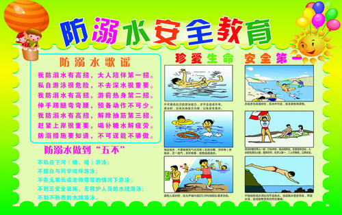 防止溺水和珍惜生命