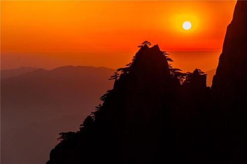 独特的黄山