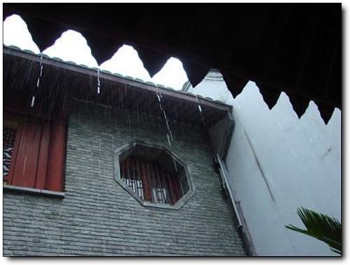 下大雨了