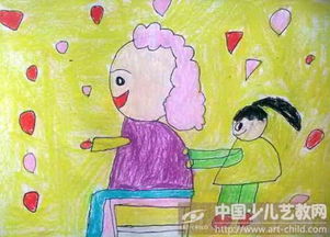 我想给妈妈画画