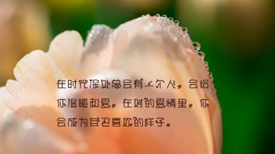 一件小事令人心动