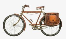 一辆老式自行车