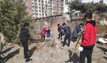 学雷锋，大扫除