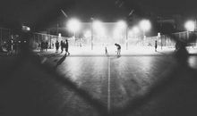 月光下的一次散步