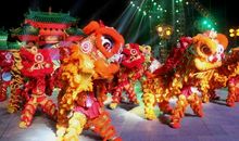 花灯舞狮