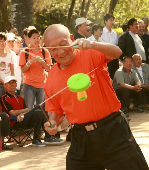 空竹的乐趣