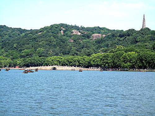 参观杭州西湖