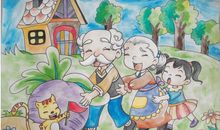 与奶奶在一起的日子