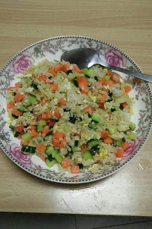 首次制作鸡蛋炒饭