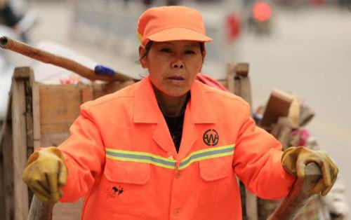 清洁工让我佩服