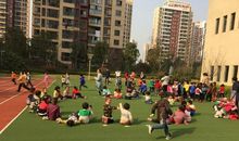 丢手绢游戏作文