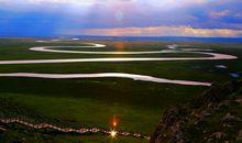 游漠河九曲十八弯国家湿地公园