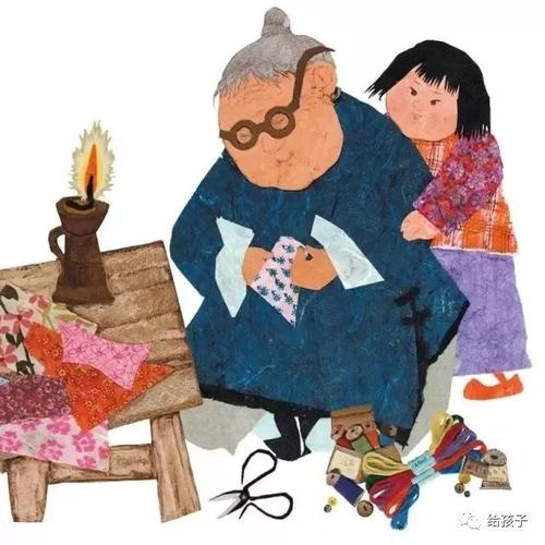 和奶奶一起长大