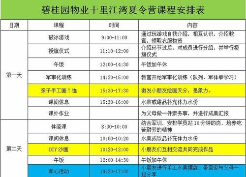 一次难忘的夏令营活动