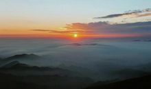 雾灵山日出