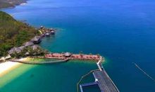 芽庄湾的珍珠岛游乐场