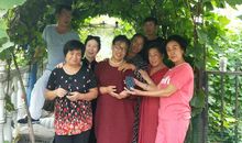 葡萄棚下的童年