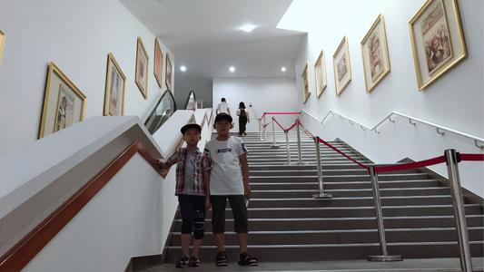 参观我表弟的学校