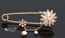 精美的水晶别针