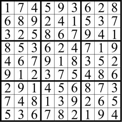 数独“黑洞”