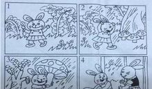 小兔子找朋友看图写话