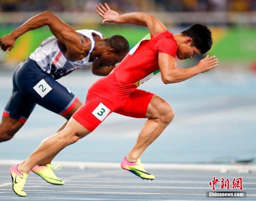 100m冲刺