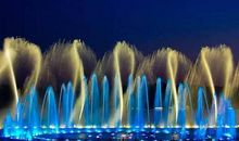 美丽的西湖音乐喷泉