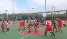 记一场激动人心的篮球赛