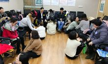 课堂上的欢笑声