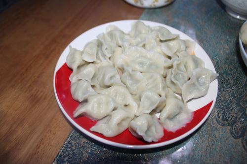 我喜欢吃饺子