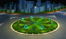 迷人的中心广场