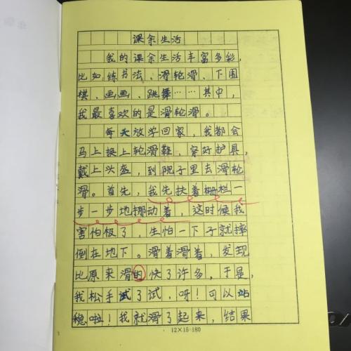 我的课外生活作文800字