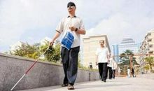 当盲人的感受作文