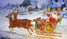 圣诞老人送礼物