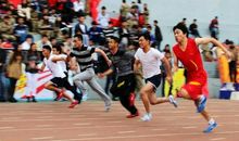 精彩的800米比赛