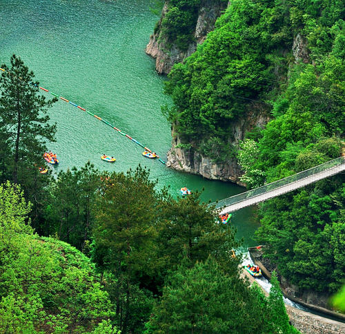美丽的浙西大峡谷