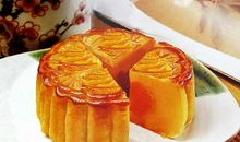 中秋节里做月饼