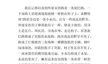 变化真大呀作文