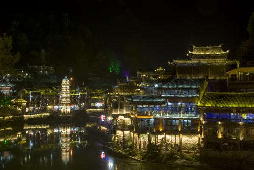 迷人的夜景