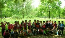 记小学生活的最后一次春游