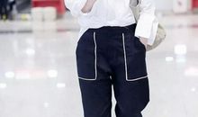 第一次穿小白鞋