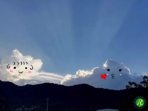 雨中的太阳
